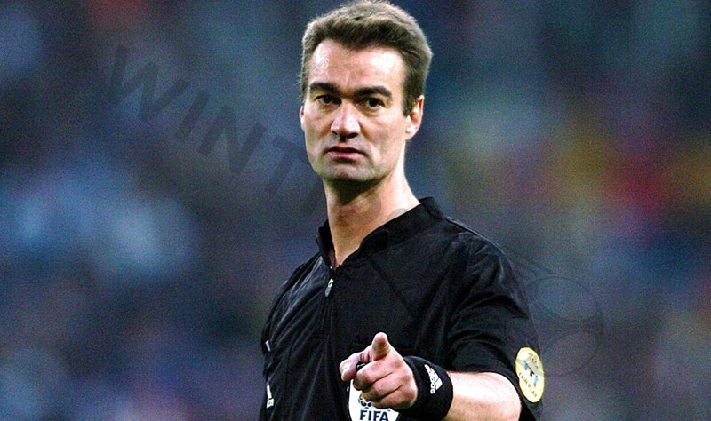 Best soccer referee in the world​: Kim Milton Nielsen - Denmark